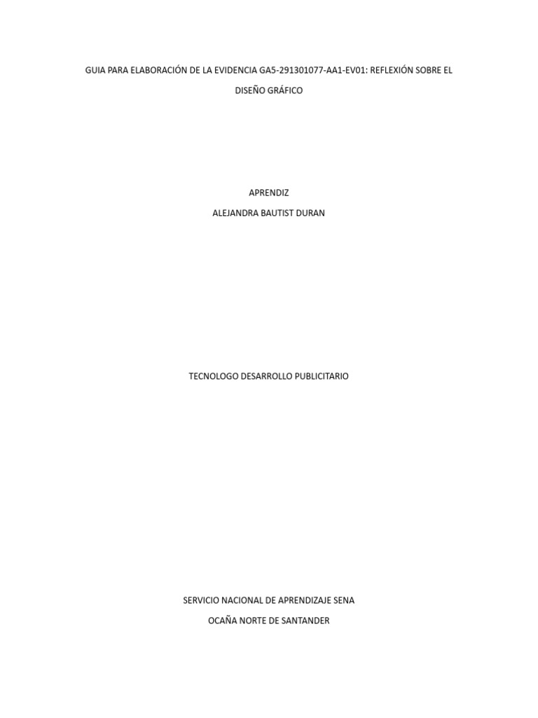 EVIDENCIA GA5 Diseño Grafico | PDF