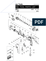 Electric Tool Parts List: Hitachi Power Tools