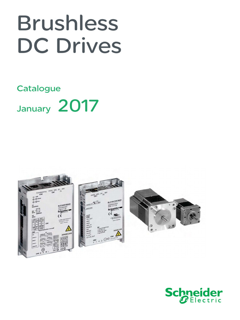 Catalogue Brushless-Dc-Drives EN 01-2017 | PDF