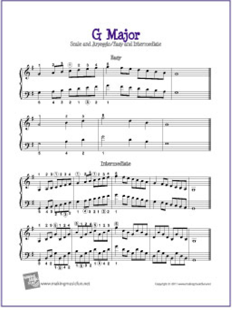 G Major | PDF