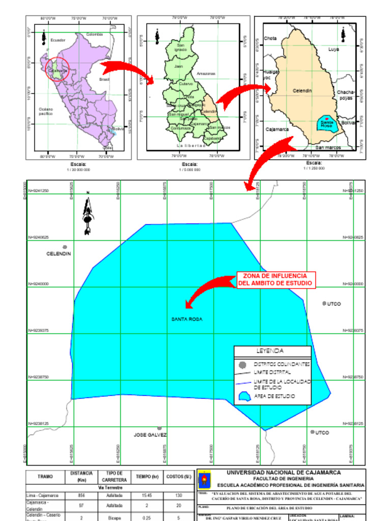 Plano de Ubicacion - Santa Rosa 2024 | PDF