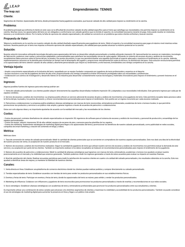 TENNIS | PDF