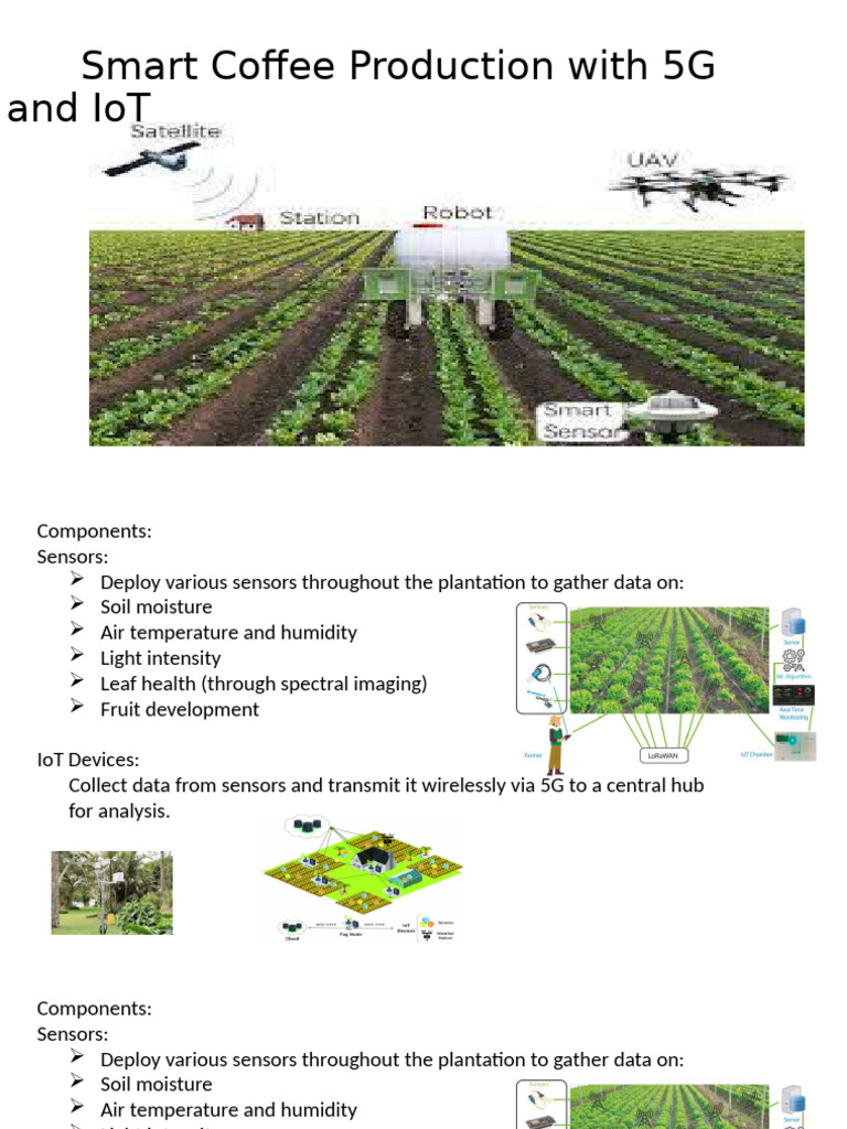 5G-Enabled Smart Coffee Farming | PDF | Internet Of Things | Computers
