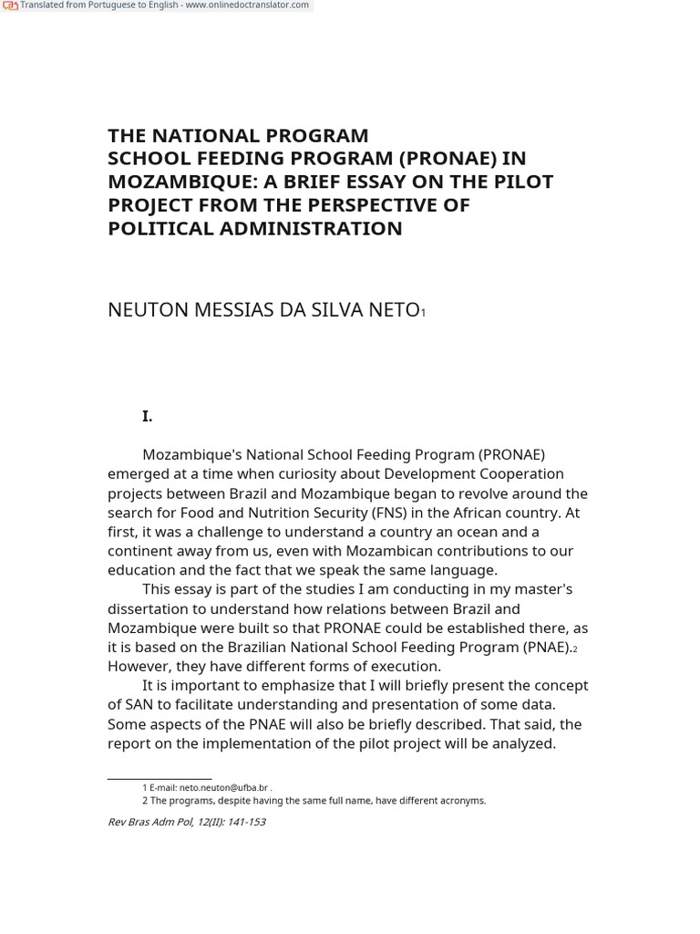 Pronae Eng | PDF