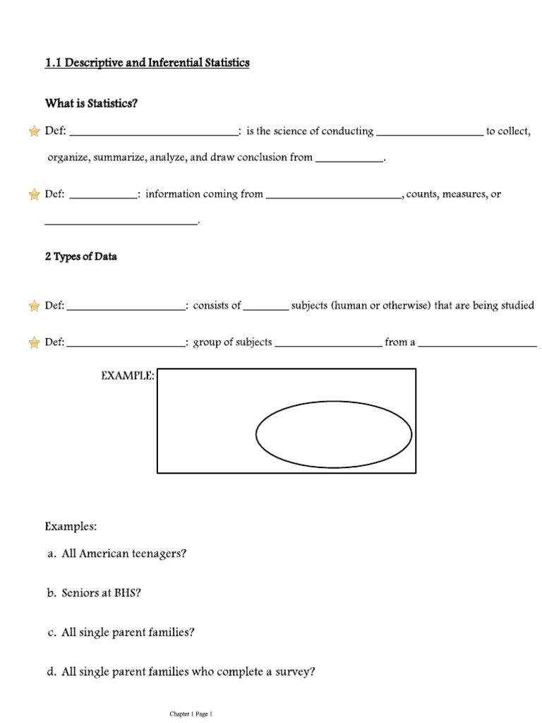 Chapter 1 Guided Notes | PDF