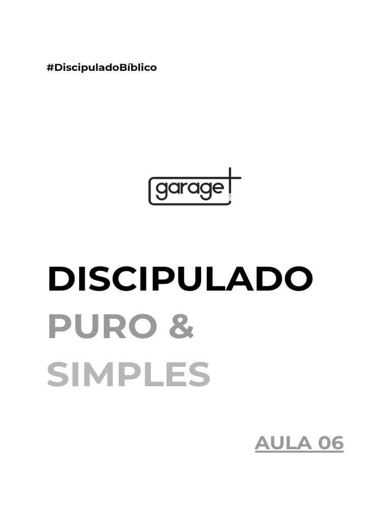 Discipulado - Aula 06 | PDF