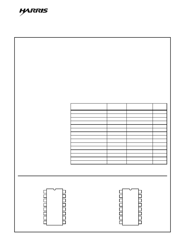 Harris DG401 DG403 DG405 | PDF | Electrical Engineering | Technology ...
