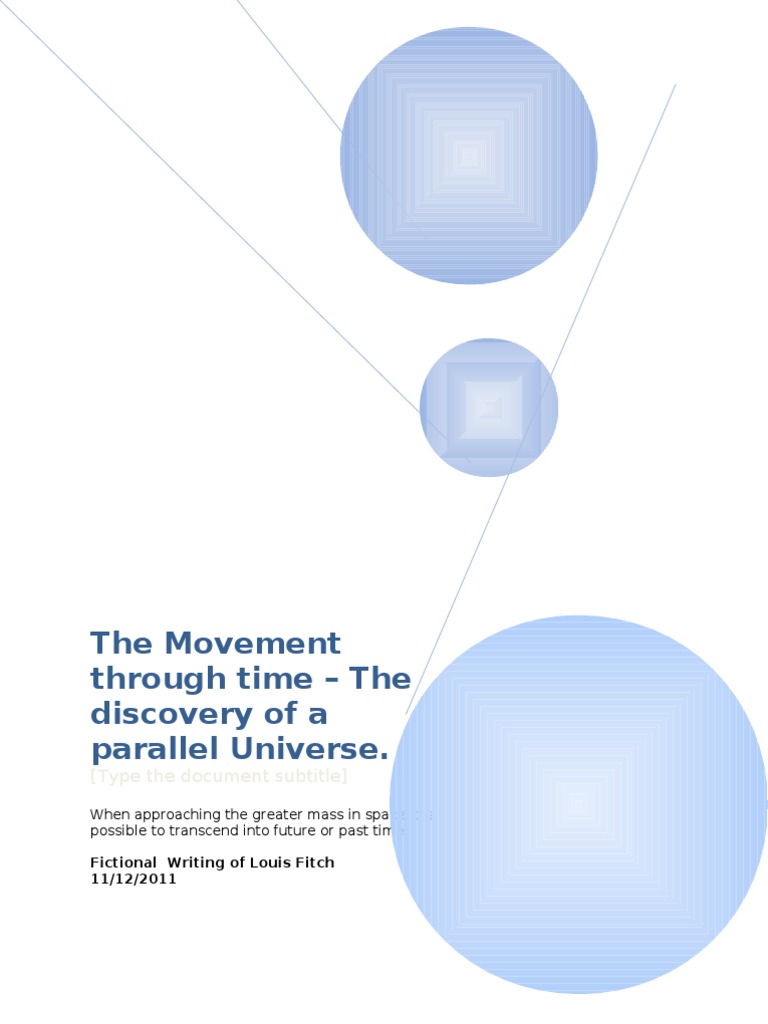 The Movement Through Time | PDF