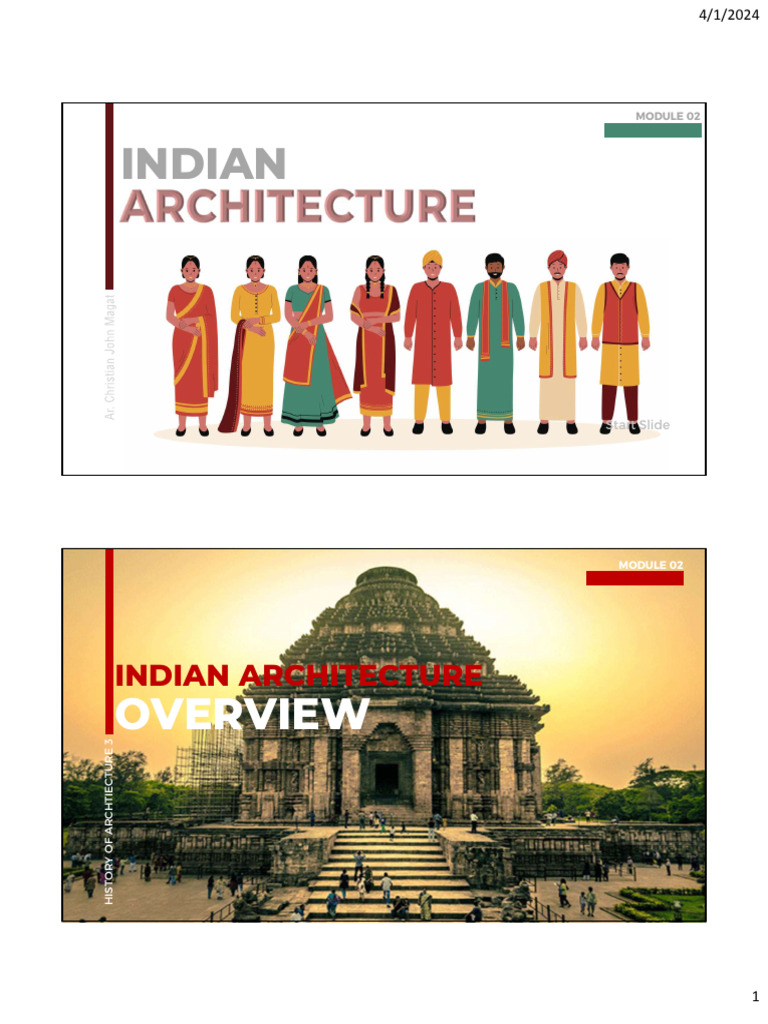 Indian Architectural Styles Overview | PDF | Architectural Styles ...