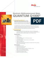 QUANTUM Q1000 Electronic Multi Measurement Meter