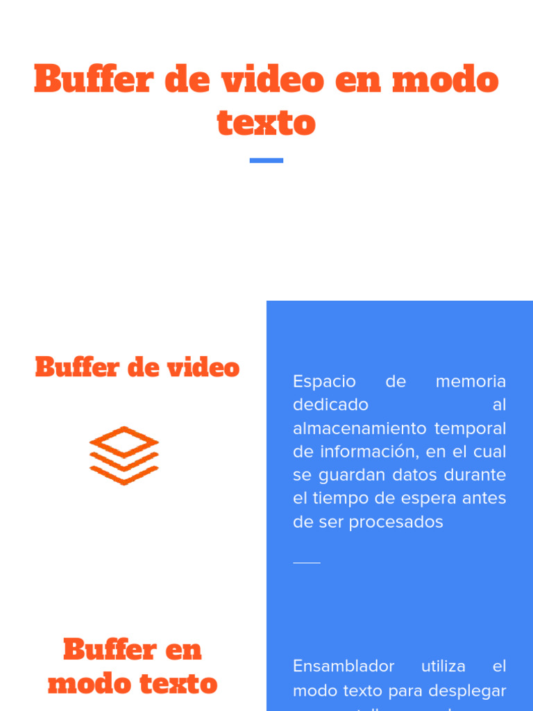 Buffer de Video y Acceso A Discos | PDF