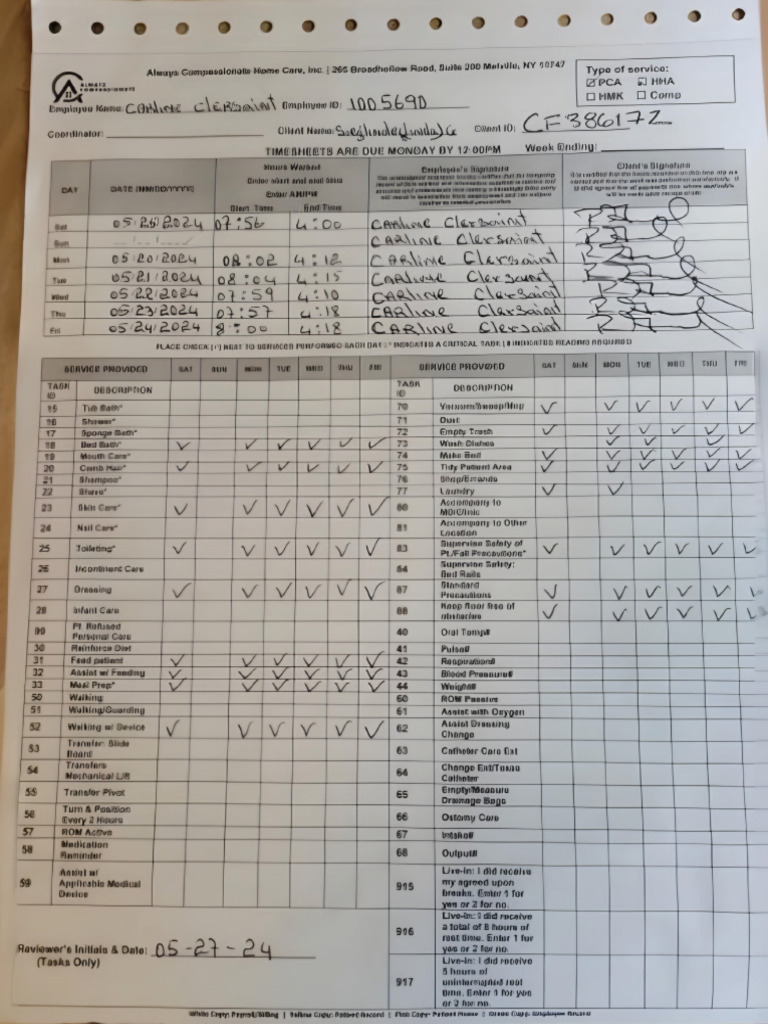 Time Sheet | PDF