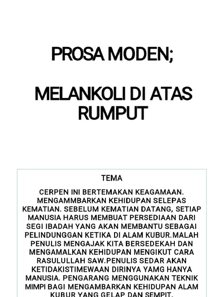 Melankolik | PDF