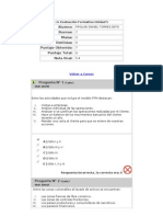 Corrección de Evaluación Formativa Unidad 5