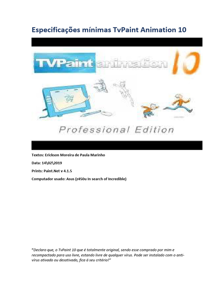 Mini Manual Tvpaint Animation 10 2019 Pdf