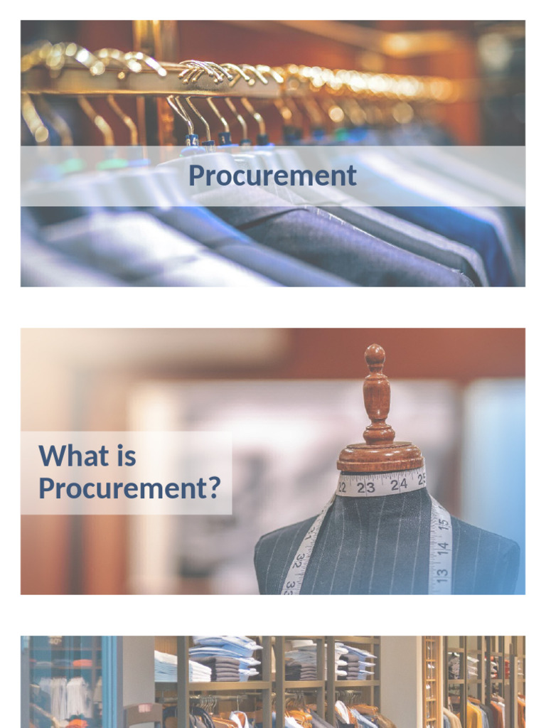 Lesson - Lesson 2 Procurement 01 | PDF
