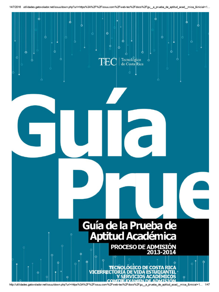 Tec 2013-2014 | PDF