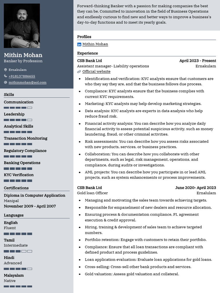 Resume Full Update | PDF