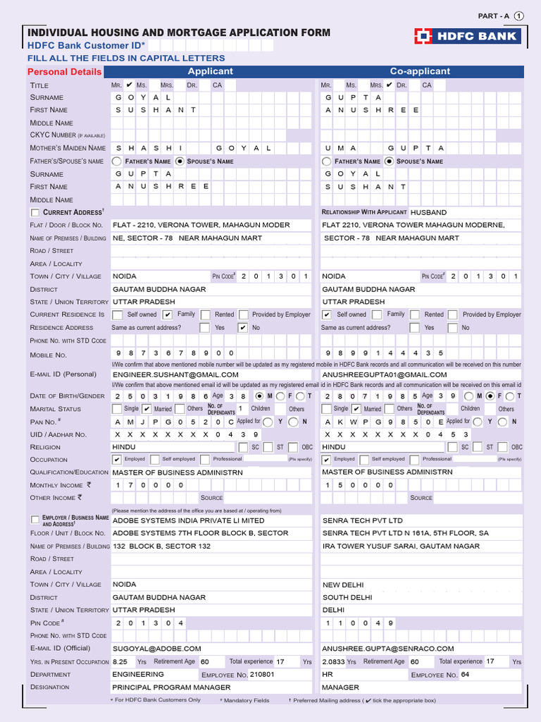Application Form | PDF