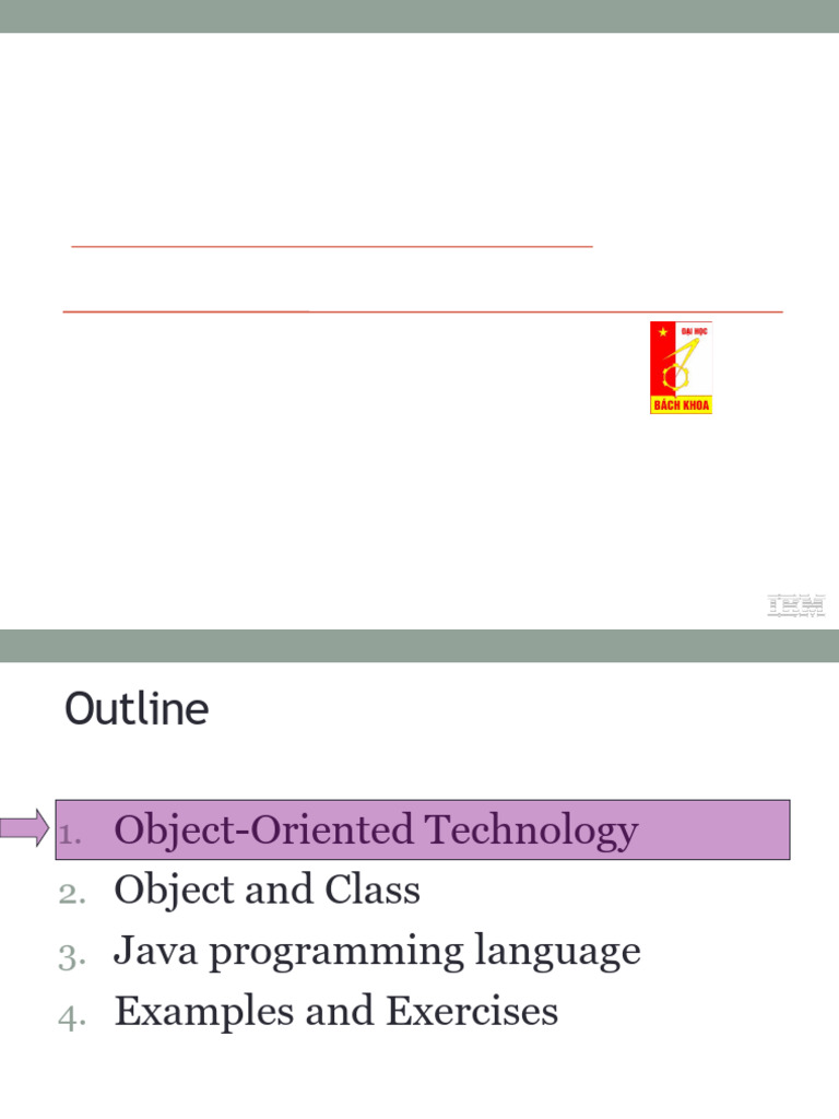 01-1-Introduction To Object Technology | PDF