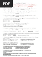 Biophysics Exam Example