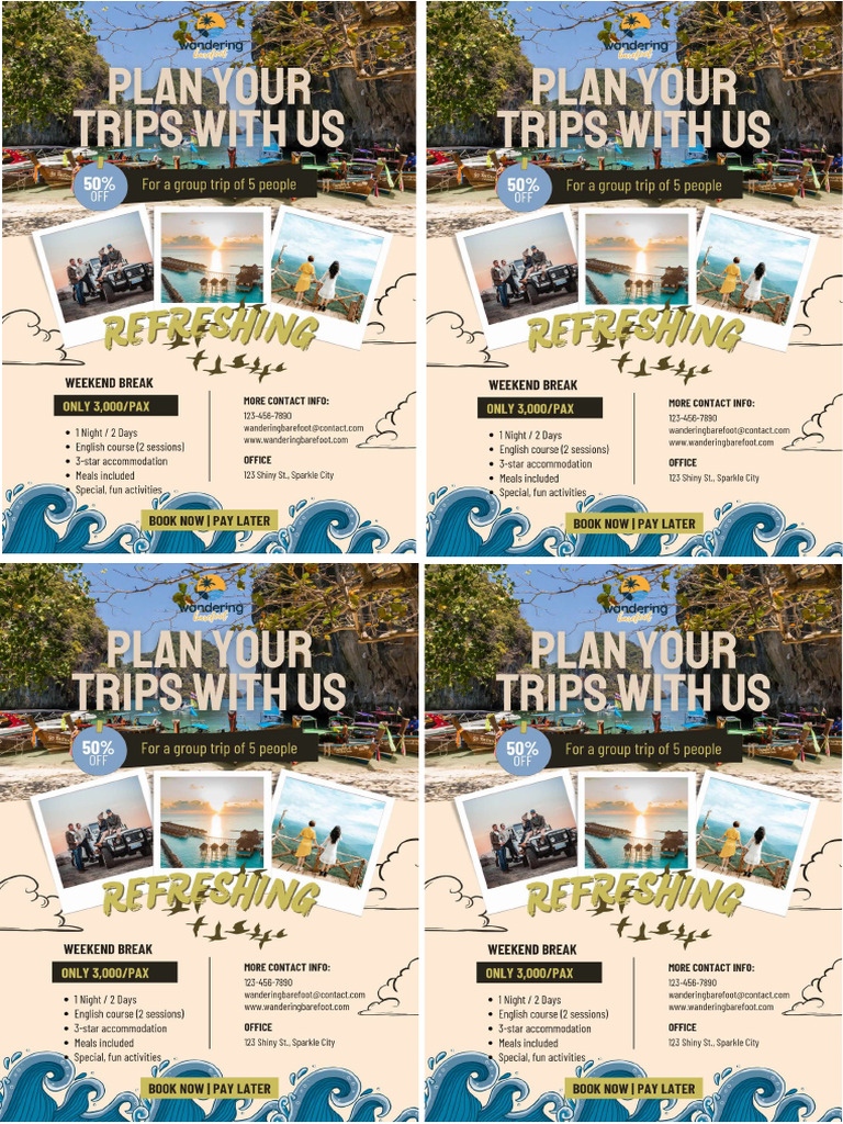 Travel and Tourism FLYERS | PDF
