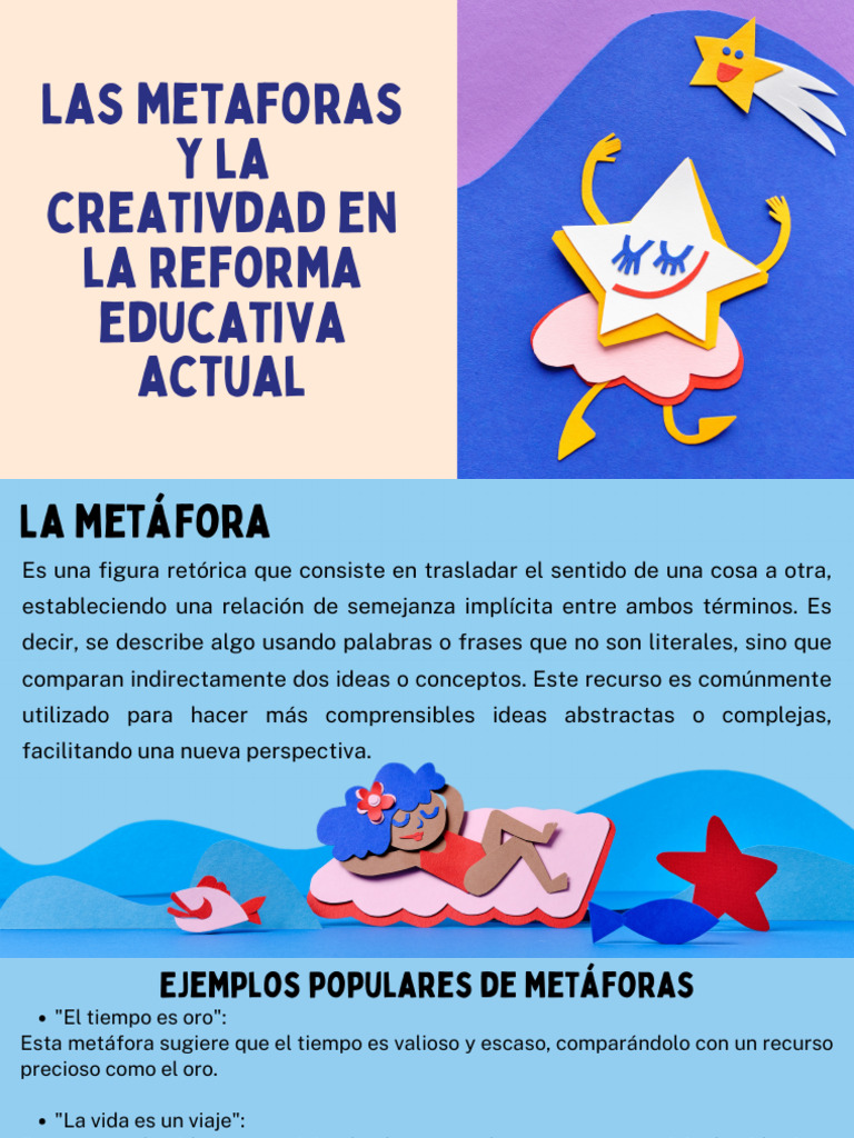 Las Metaforas y La Creativdad en La Reforma Educativa Actual | PDF