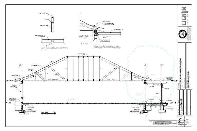 S02-05 - GH-BUILDING SECTIONS-SEC. G Rev.2 | PDF