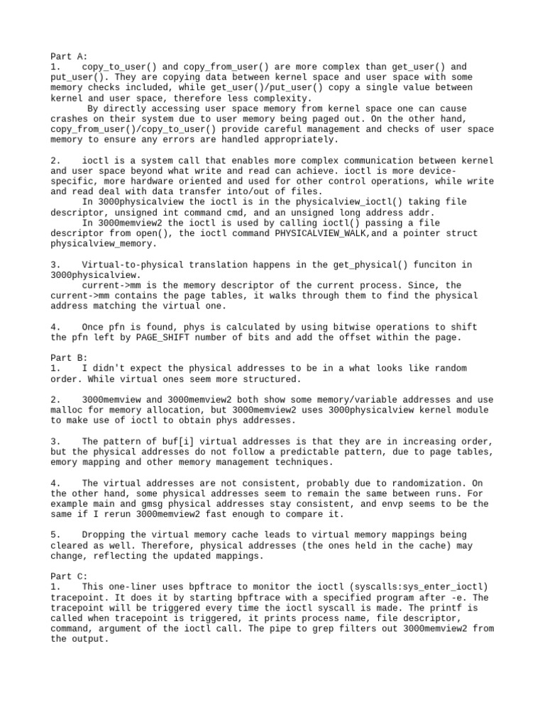 Comp3000 Tut8 | PDF