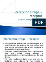 Farmacologia - Interacción Droga - Receptor