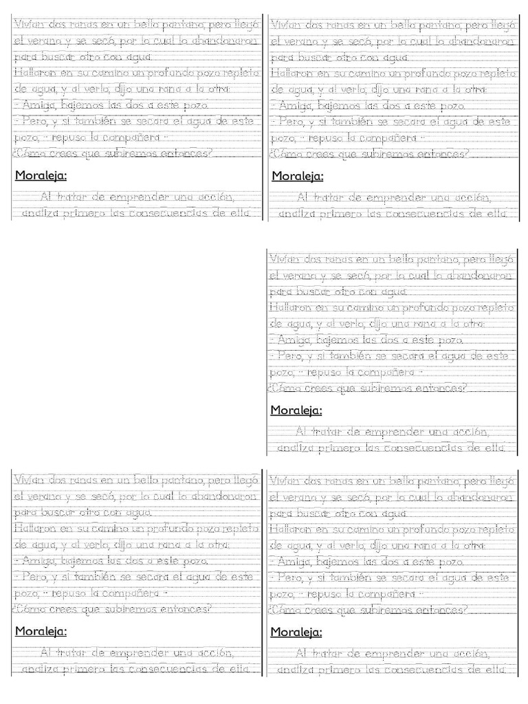 Ejercicio de Letra Script | PDF