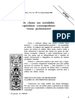 Fernando Henrique Cardoso - As Classes Nas Sociedades Capitalist As Contemporaneas - REP1982