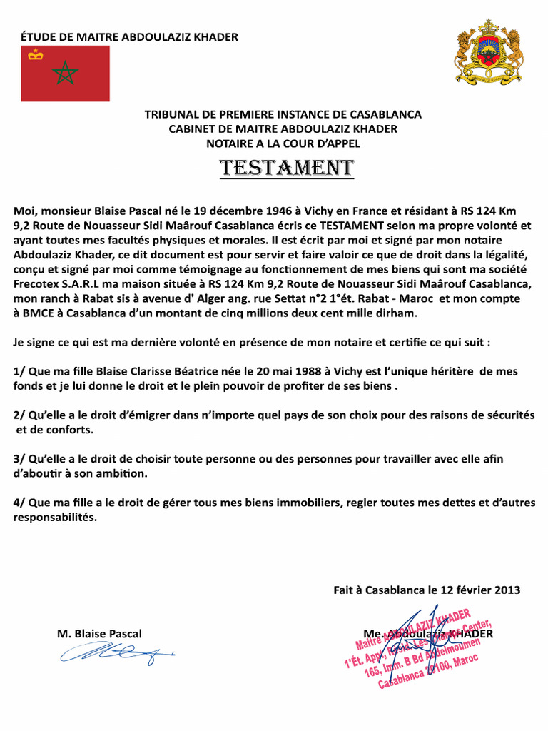 TESTAMENT | PDF