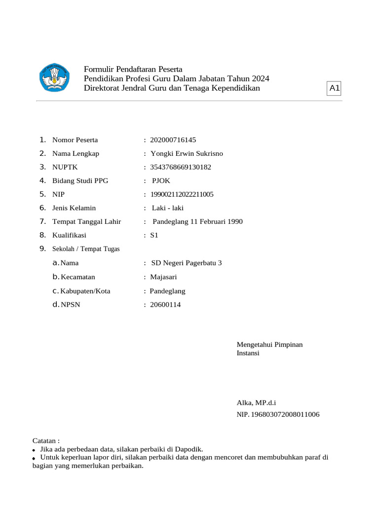 Format A1