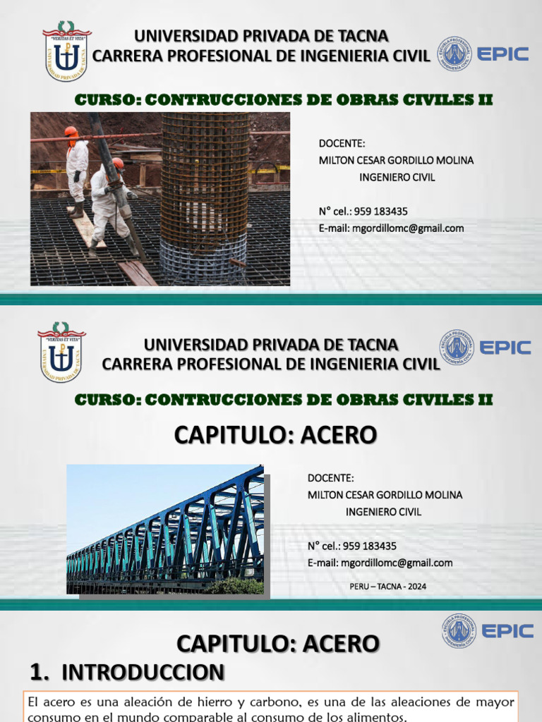 CAP. 5 Acero - Parte I | PDF