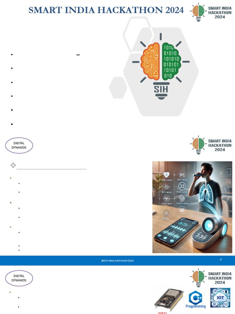 Breathe Easy: Smart India Hackathon 2024 | PDF