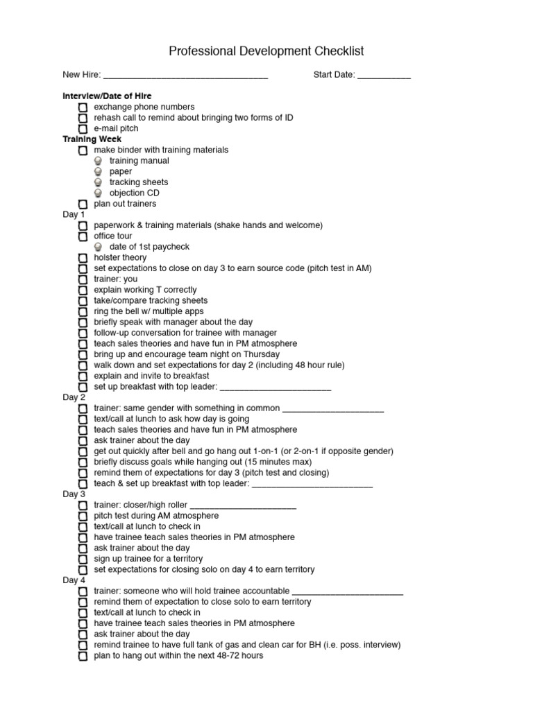 Professional Development | PDF