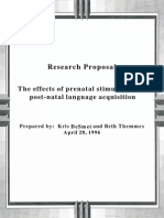 Research Proposal Sample