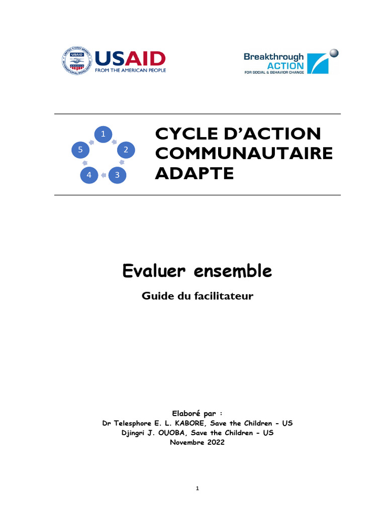 CAC Guide Pedagogique Evaluer Ensemble | PDF