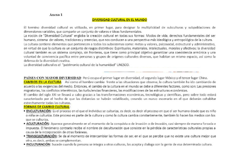 Diversidad Cultural 2026 PDF