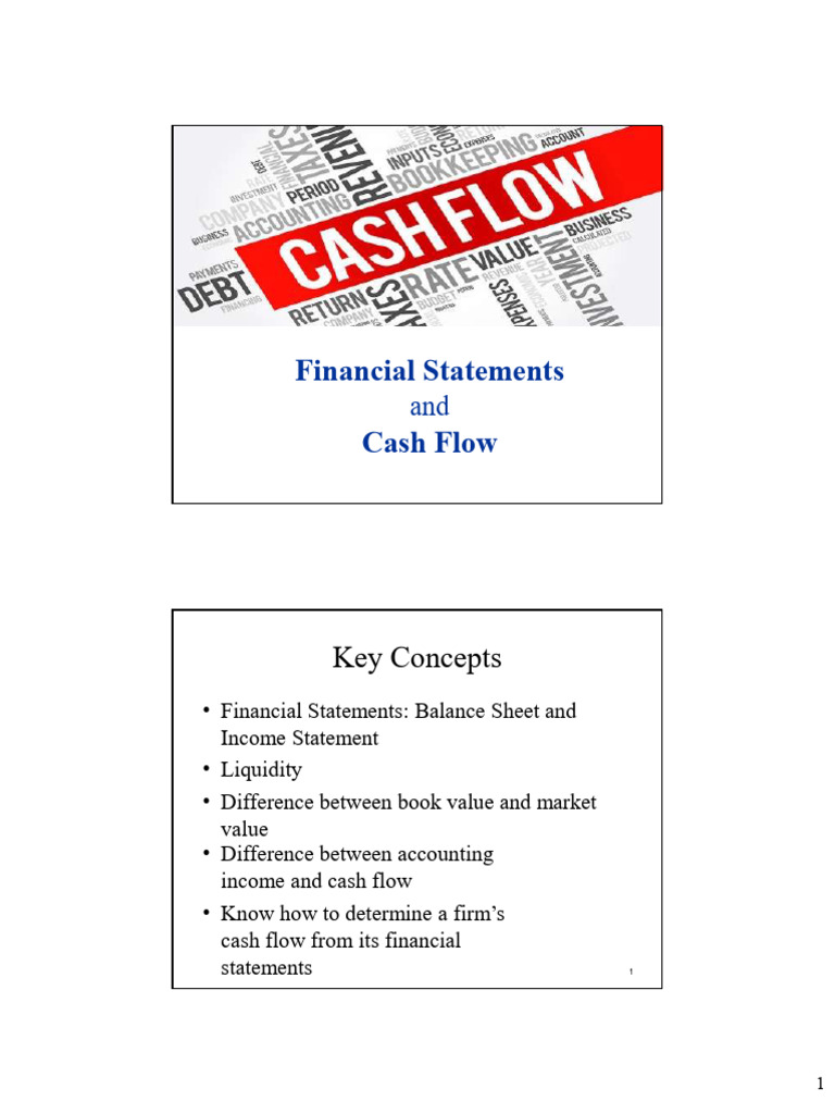 W03L - Financial Statements - and - Cash Flow | PDF | Book Value ...