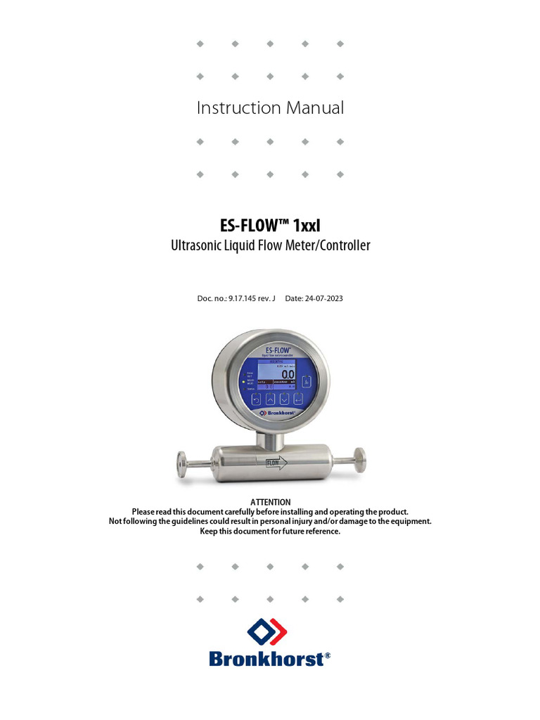 ES-Flow Flow Sensor | PDF