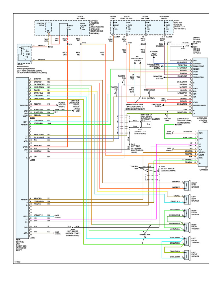 Taurus Standard Audio Wiring 04 PDF