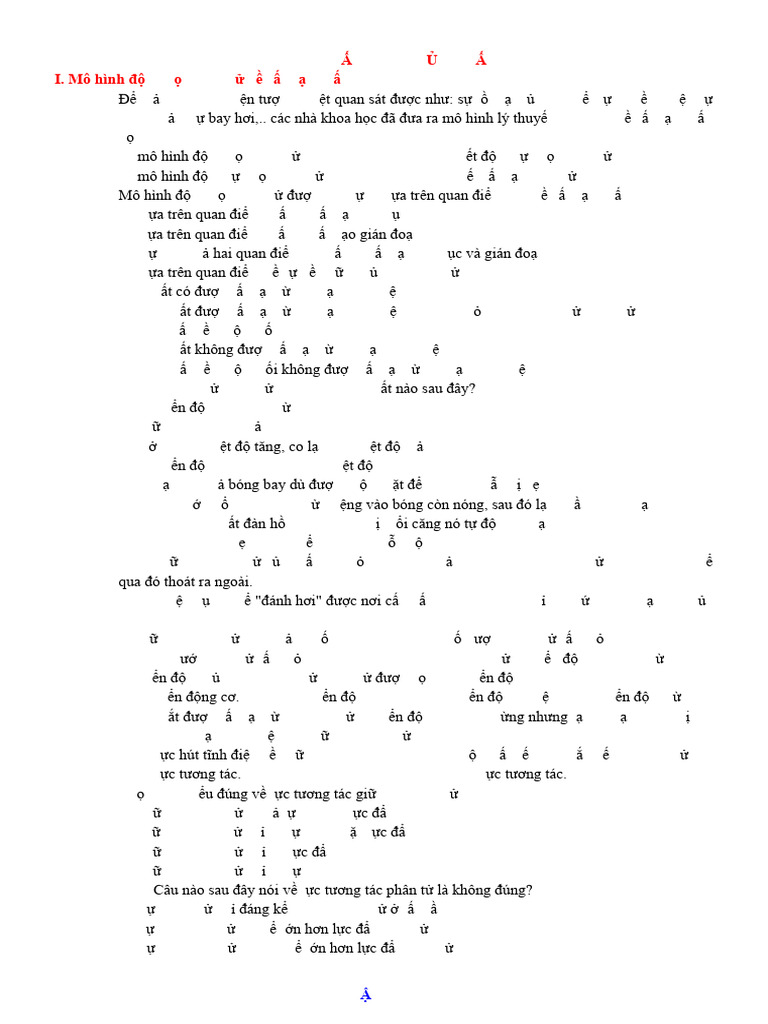 Bã I 1 1 Cáº U Trãºc Cá A Cháº T ä á Pdf