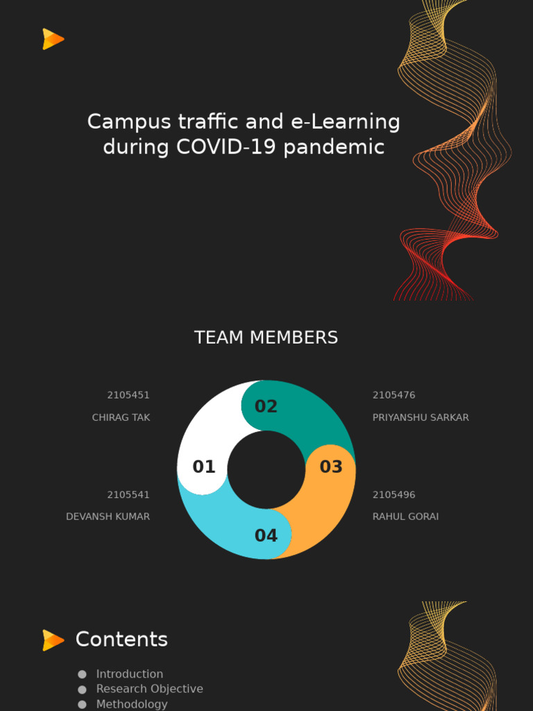 Campus Traffic and E-Learning During COVID-19 Pandemic | PDF