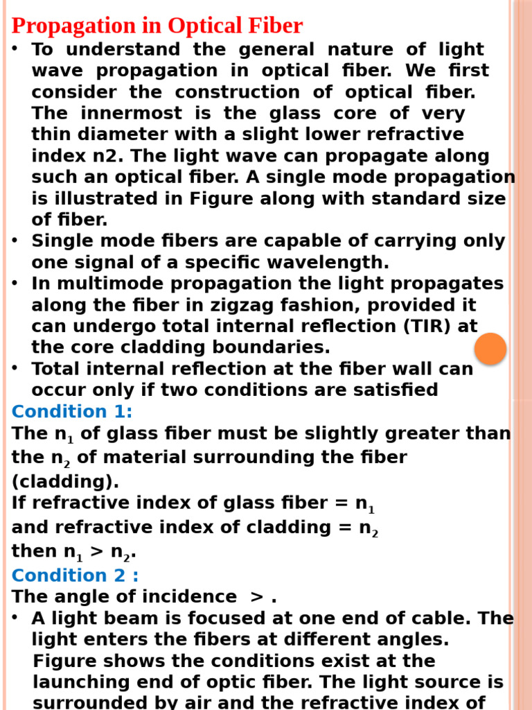 Optical - Fiber Waveguides 13 | PDF
