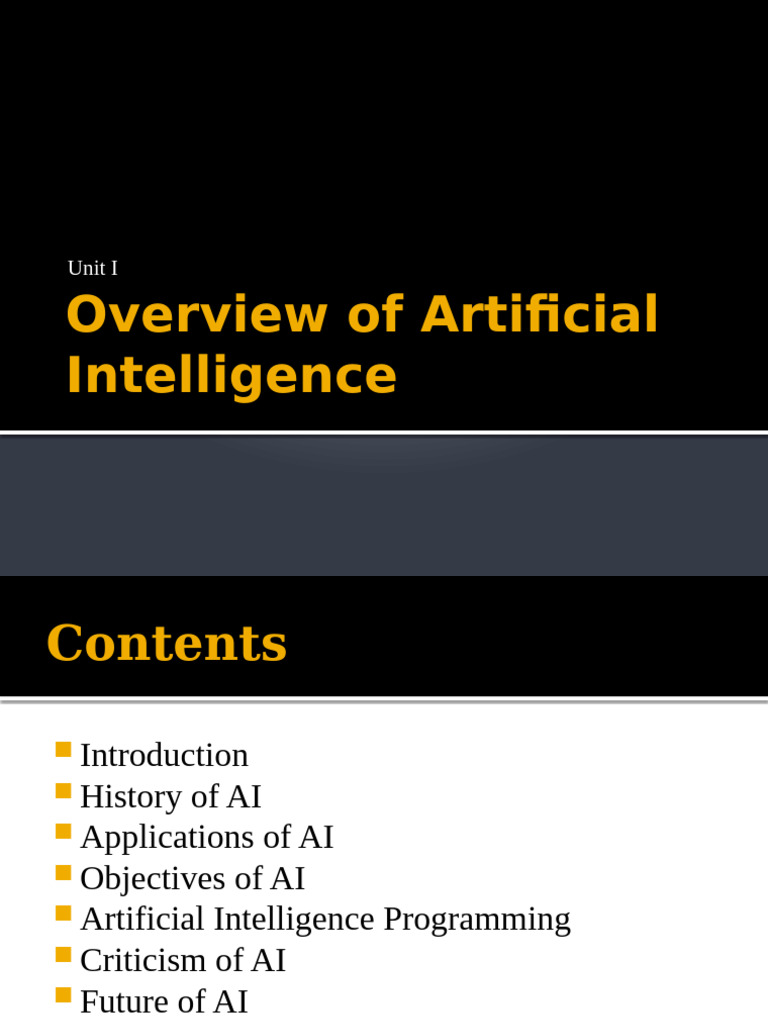 Unit I | PDF