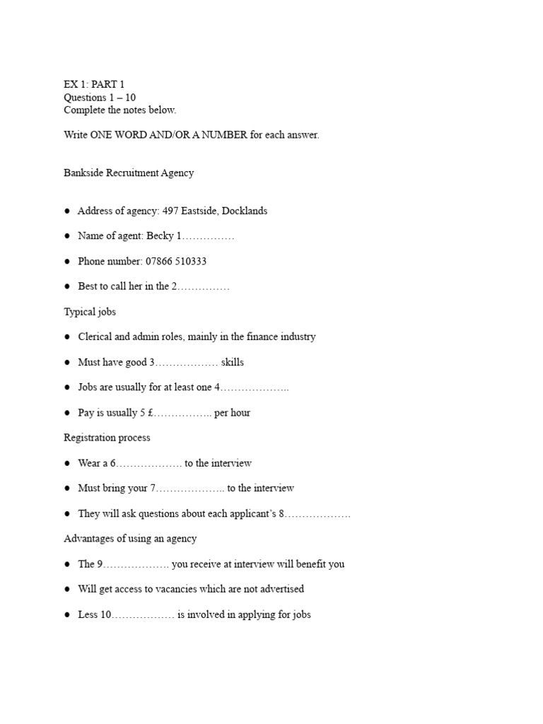Ex 1 | PDF