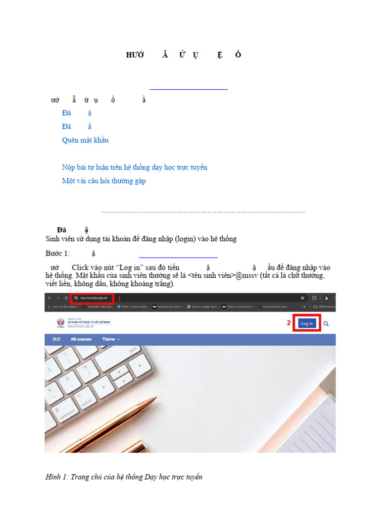 HDSD Elearning SV | PDF