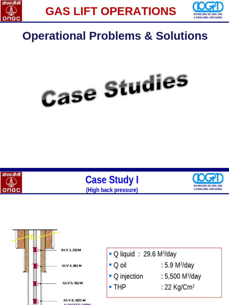 Presentation - Gas Lift - Case Studies | PDF